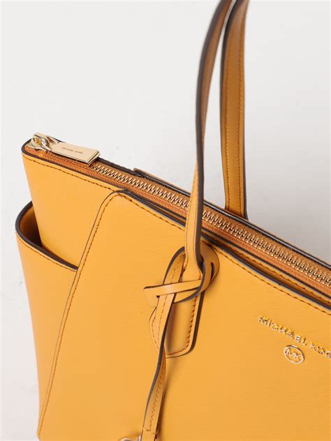 michael kors yellow shoulder bag.